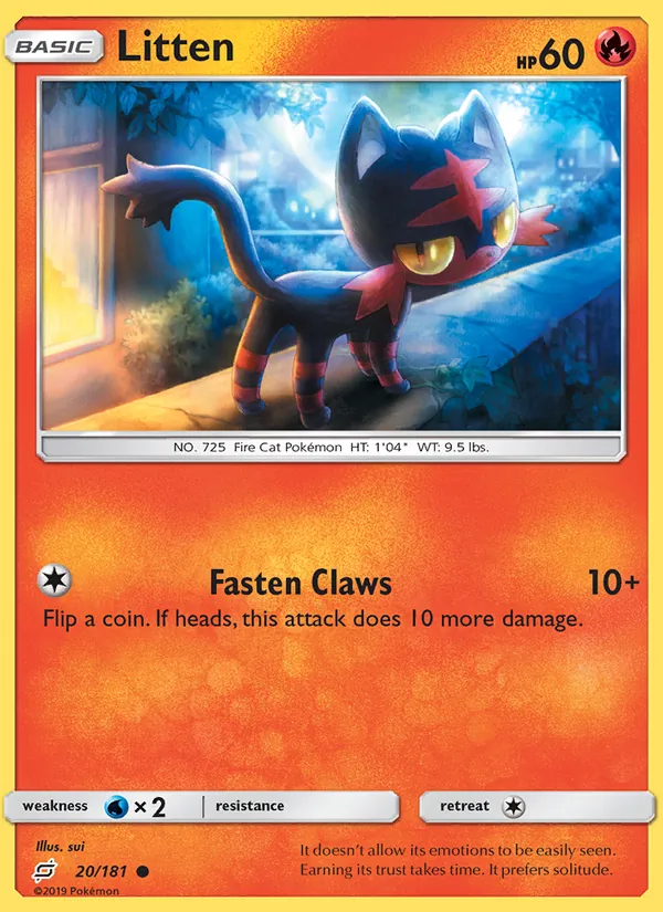 Litten full card art
