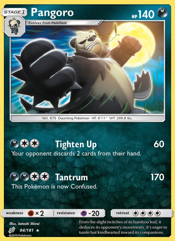Pangoro full card art