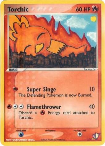Torchic full card art