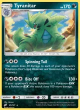 Tyranitar · Team Up Pokémon card