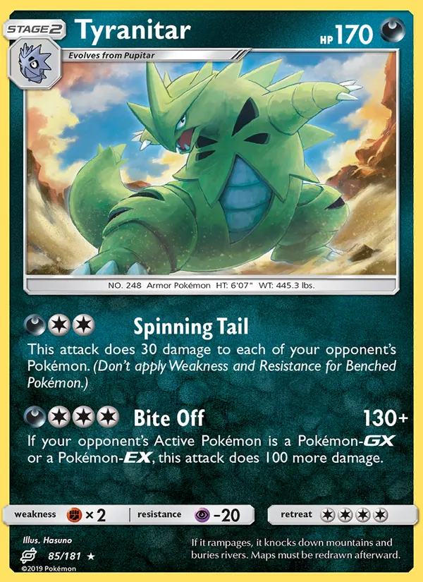 Tyranitar full card art