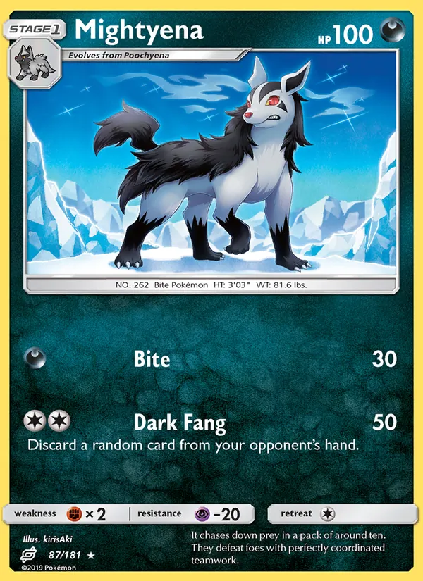 Mightyena full card art