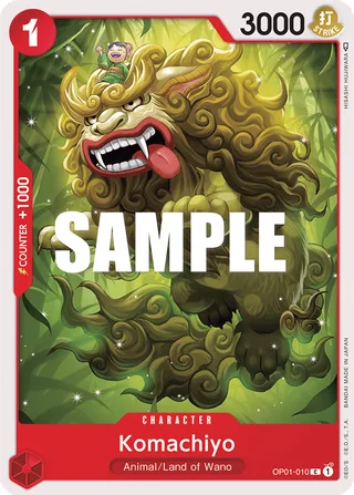 Komachiyo #OP01-010 · Romance Dawn One Piece card