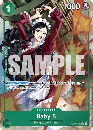 Baby 5 (Premium Card Collection -Best Selection Vol. 3-) #OP04-032-premium-card-collection-best-selection-vol-3 · One Piece Promotion Cards One Piece card