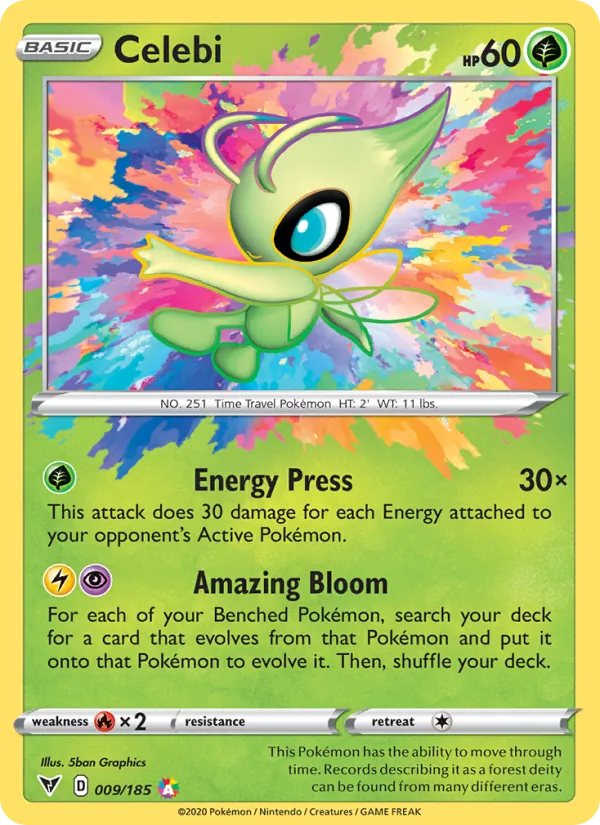 Celebi full card art