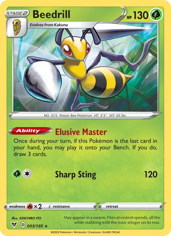 Beedrill full card art