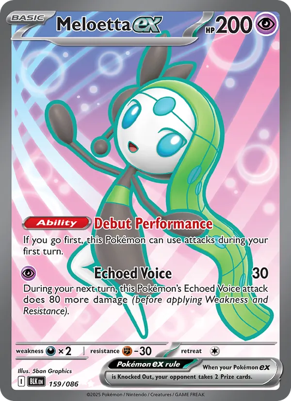 Meloetta ex full card art