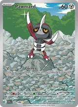 Pawniard · Black Bolt Pokémon card