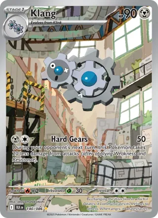 Klang #140 · Black Bolt Pokémon card