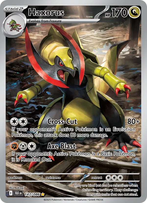 Haxorus full card art