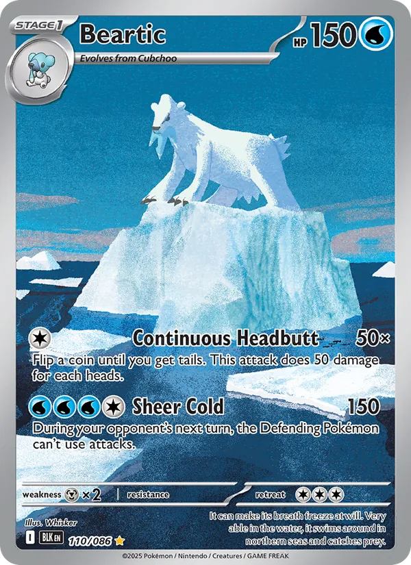 Beartic full card art