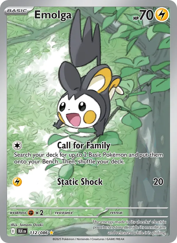 Emolga full card art