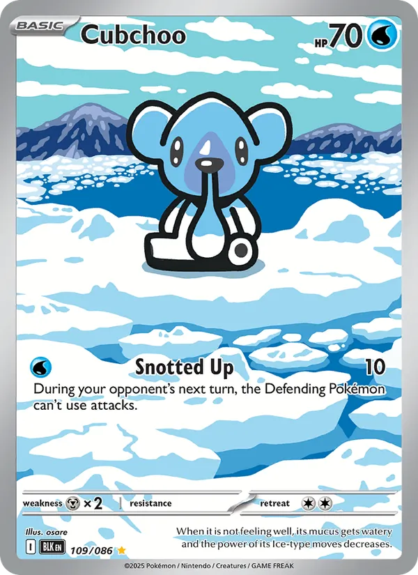 Cubchoo full card art
