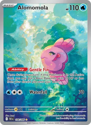 Alomomola #108 · Black Bolt Pokémon card