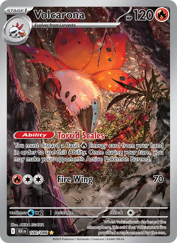 Volcarona full card art