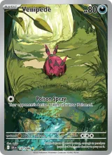 Venipede · Black Bolt Pokémon card