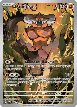 Landorus #131 · Black Bolt Pokémon card