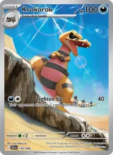 Krokorok · Black Bolt Pokémon card
