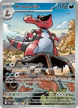 Krookodile · Black Bolt Pokémon card