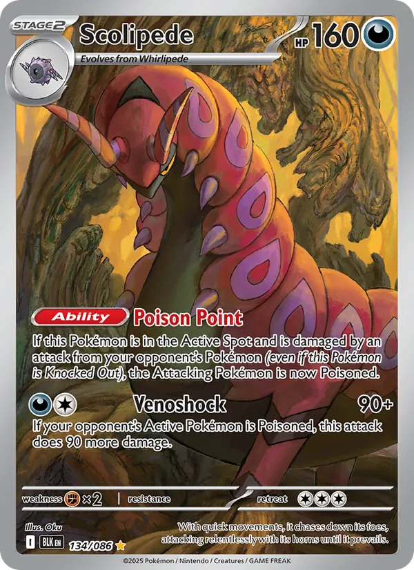 Scolipede full card art