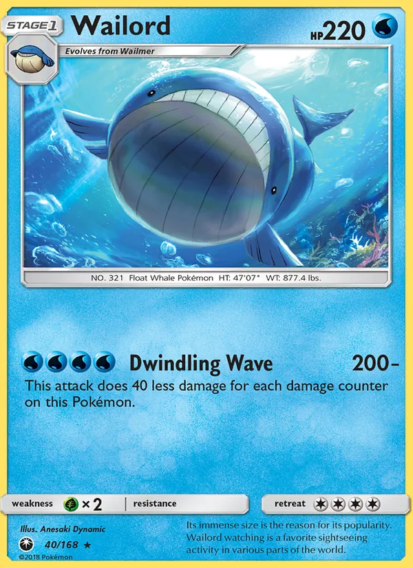 Wailord full card art