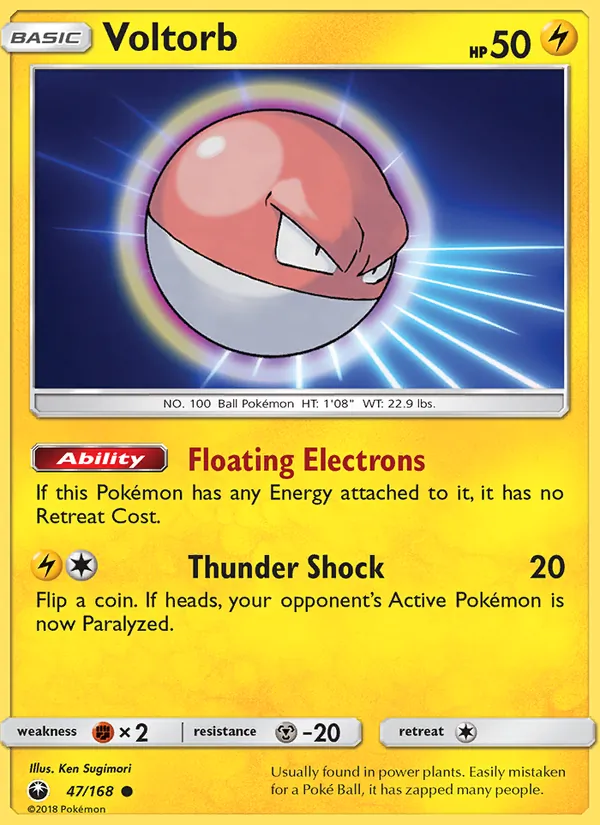 Voltorb full card art