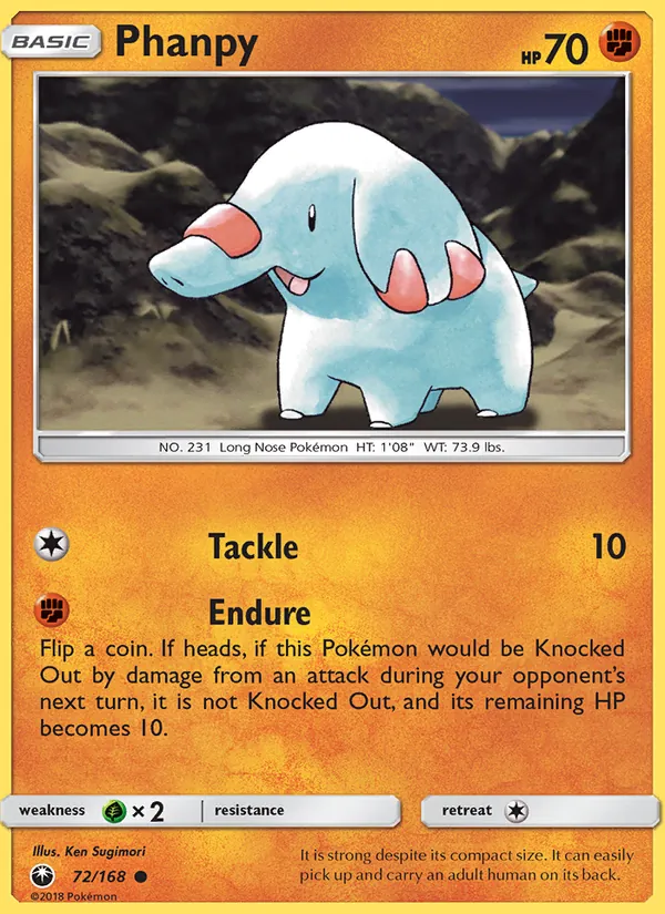 Phanpy full card art