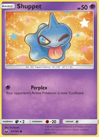 Shuppet #64 · Celestial Storm Pokémon card
