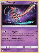 Deoxys · Celestial Storm Pokémon card