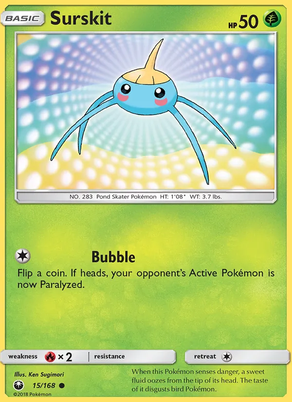 Surskit full card art