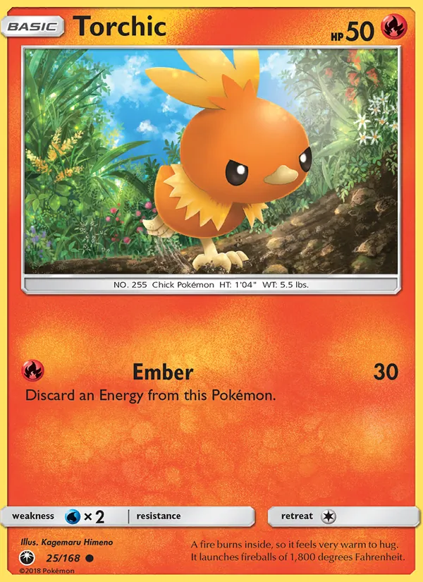 Torchic full card art