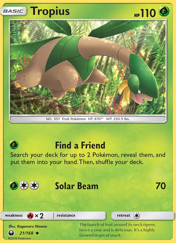 Tropius full card art