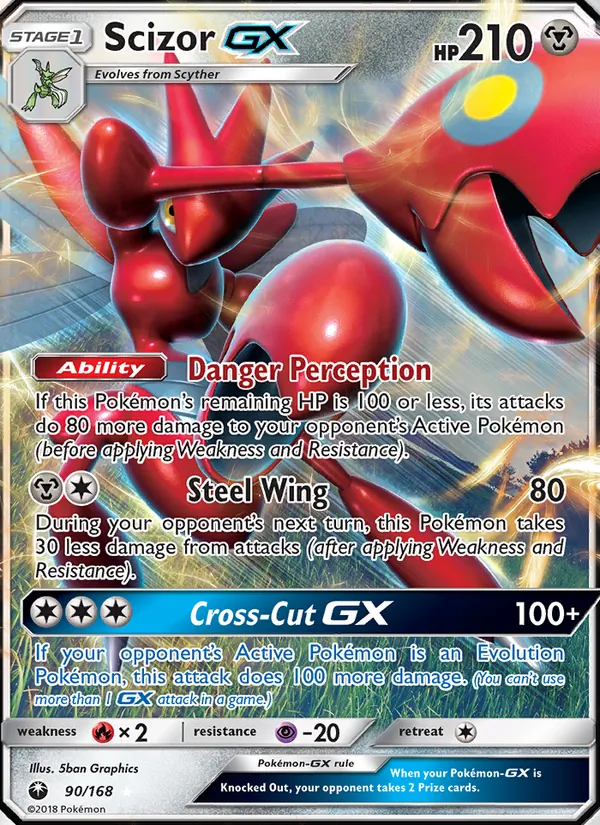 Scizor GX full card art