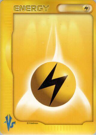 Lightning Energy #lightning-energy · Pokemon VS Pokémon Japan card