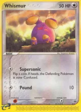 Whismur · Nintendo Black Star Promos Pokémon card