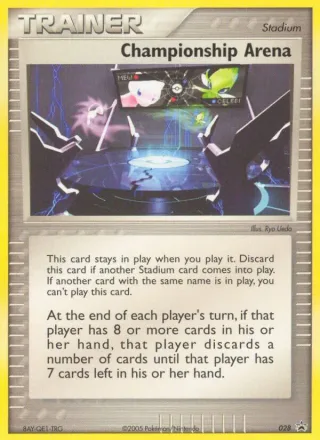 Championship Arena #28 · Nintendo Black Star Promos Pokémon card