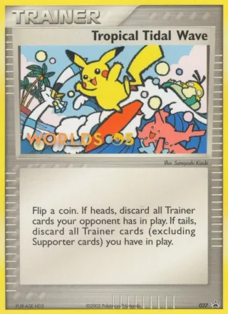 Tropical Tidal Wave #27 · Nintendo Black Star Promos Pokémon card