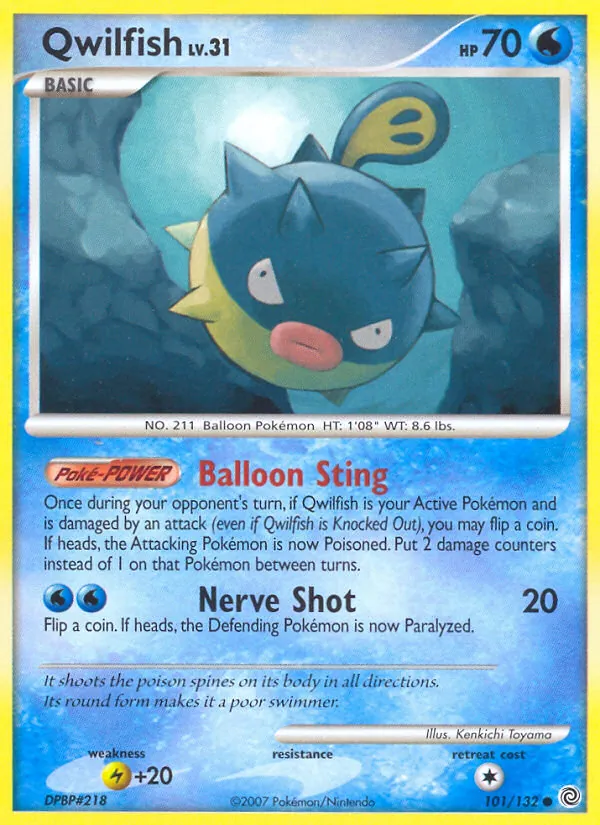 Qwilfish full card art