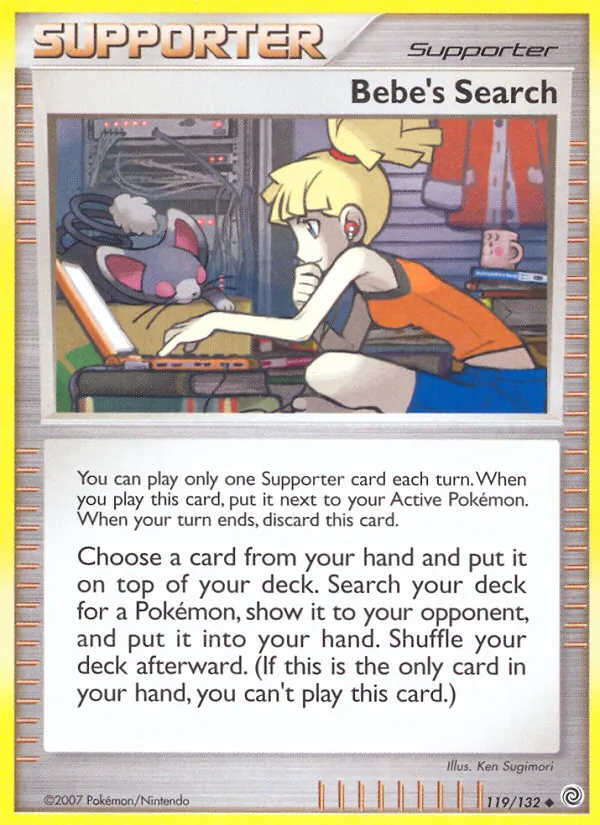Bebe's Search full card art