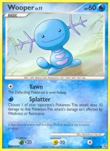 Wooper · Secret Wonders Pokémon card