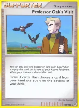 Professor Oak's Visit · Secret Wonders Pokémon card
