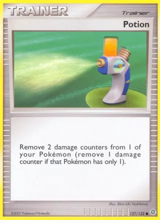 Potion #127 · Secret Wonders Pokémon card