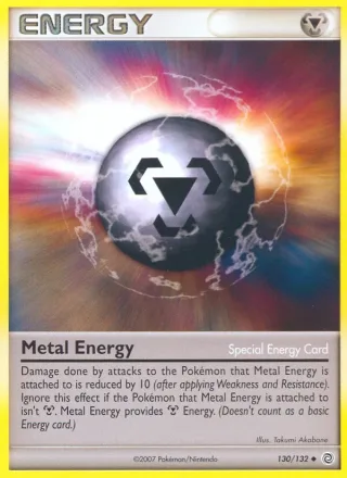 Metal Energy #130 · Secret Wonders Pokémon card