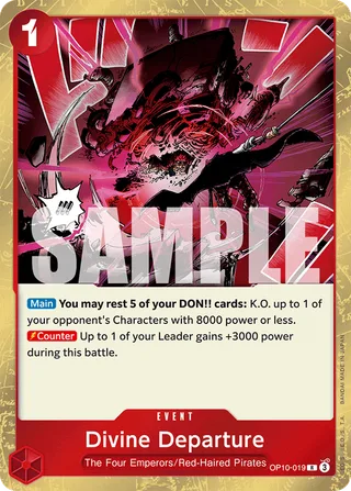 Divine Departure #OP10-019 · Royal Blood One Piece card