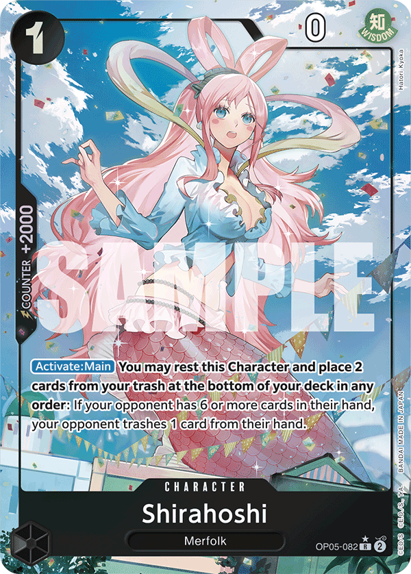 Shirahoshi (Alternate Art) full card art