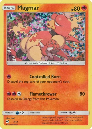 Magmar #3 · McDonald's Collection 2019 Pokémon card