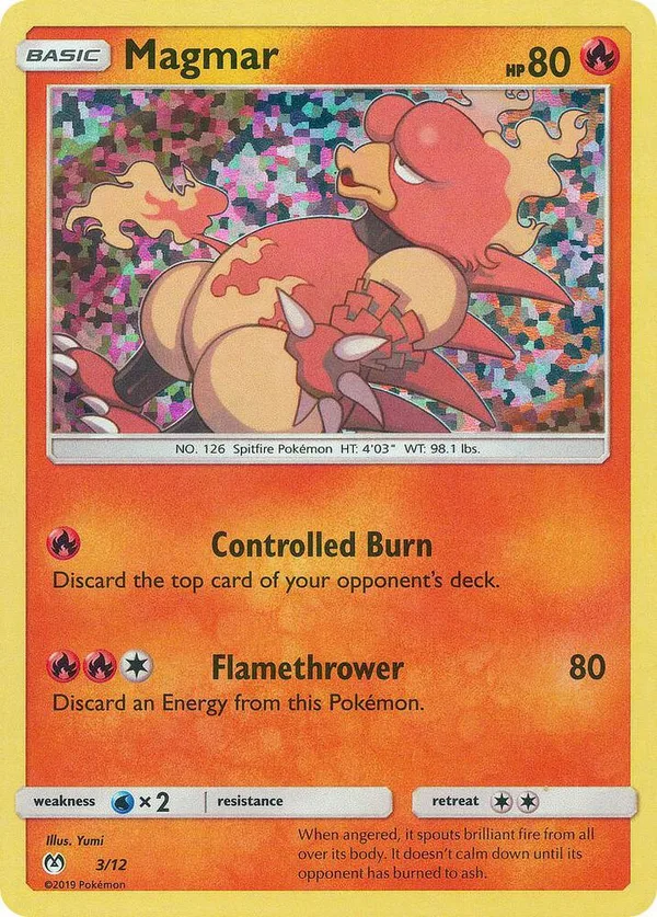 Magmar full card art