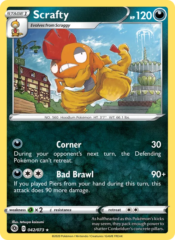 Scrafty full card art
