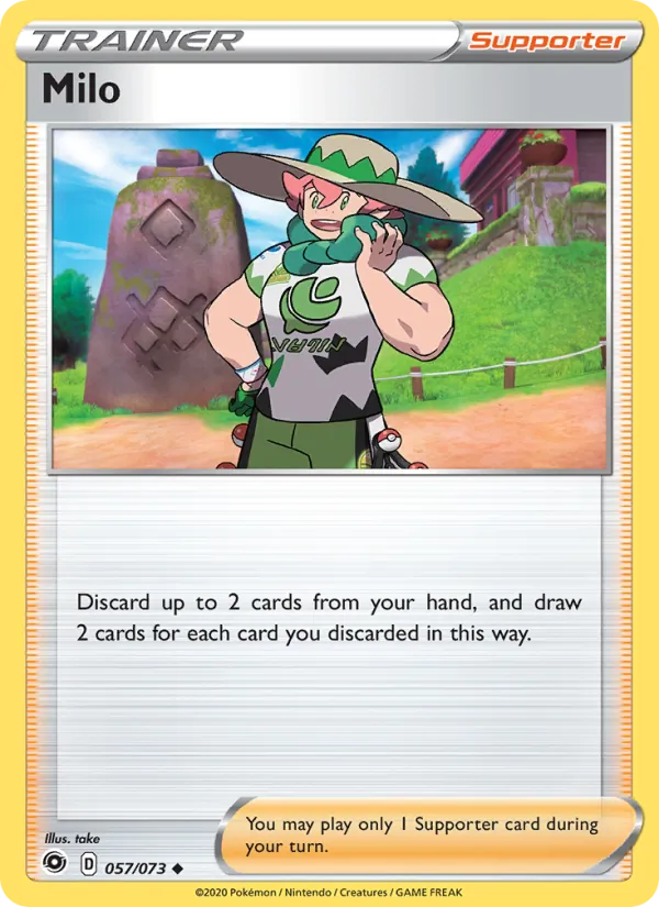 Milo full card art