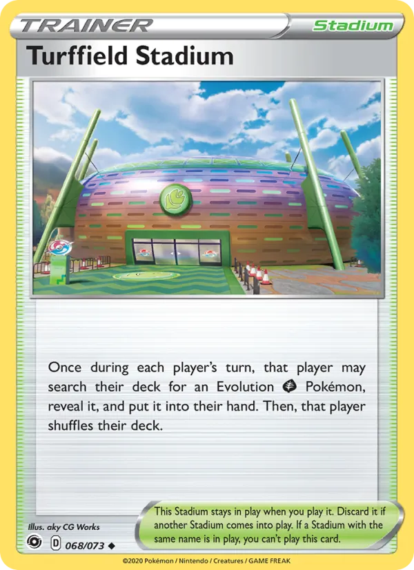 Turffield Stadium full card art